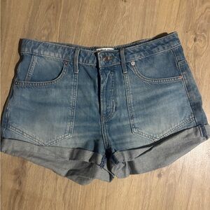 Like New Free People Jean Shorts